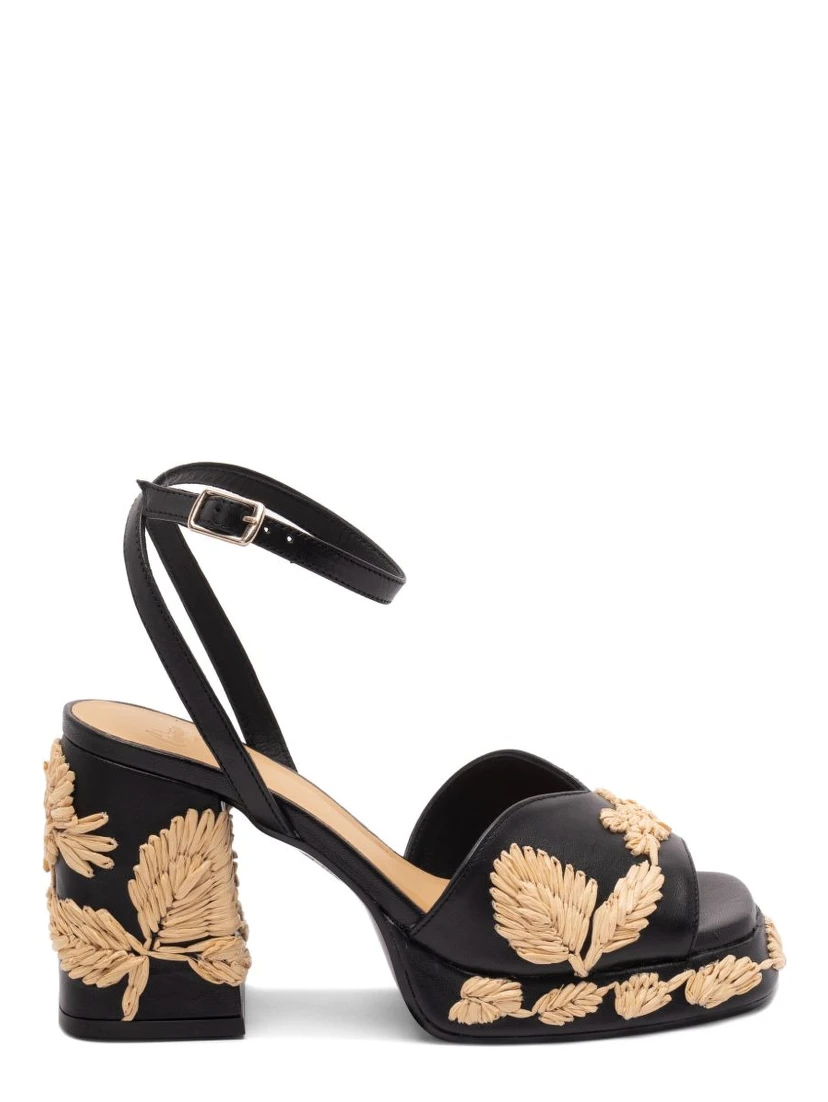 Castaner Sandals Black