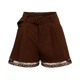 Twin-set Shorts Brown