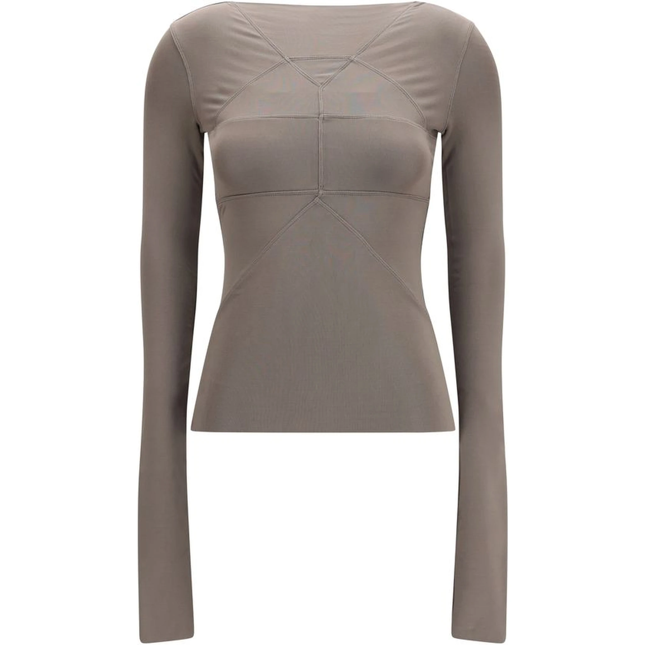 Gray Viscose Blouse