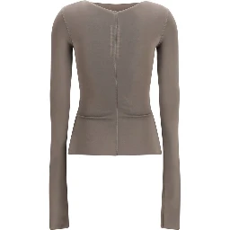 Gray Viscose Blouse