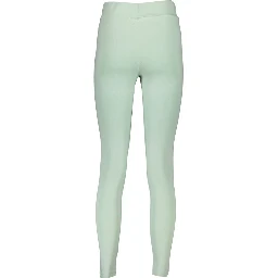Green Cotton Women Legging