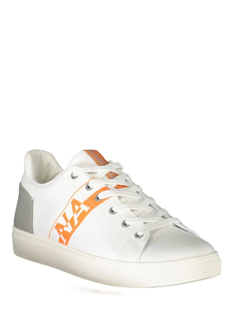 White Polyurethane Men Sneaker alternative
