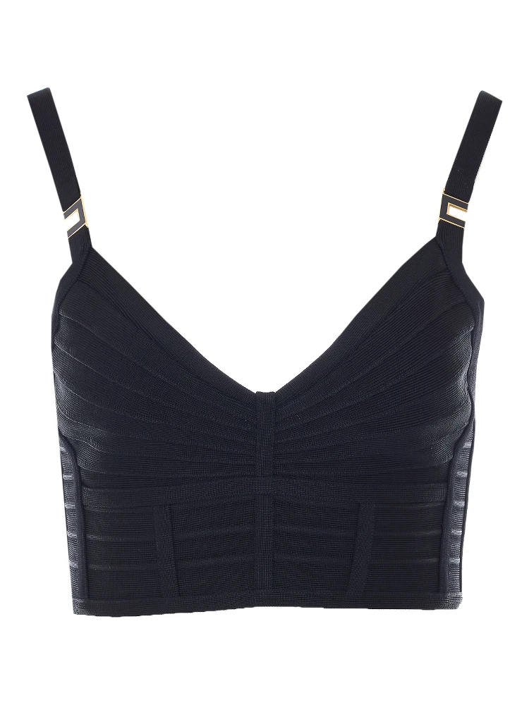 Elisabetta Franchi Top Black