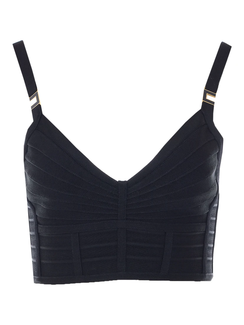 Elisabetta Franchi Top Black