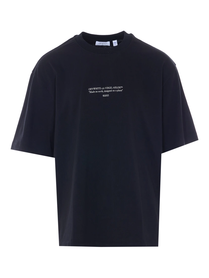 Off White T-shirts and Polos Black