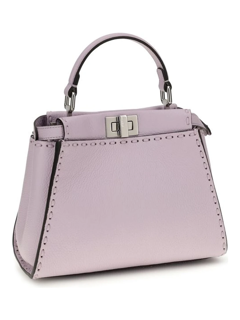 Purple Calf Leather Bos Taurus Shoulder Bag