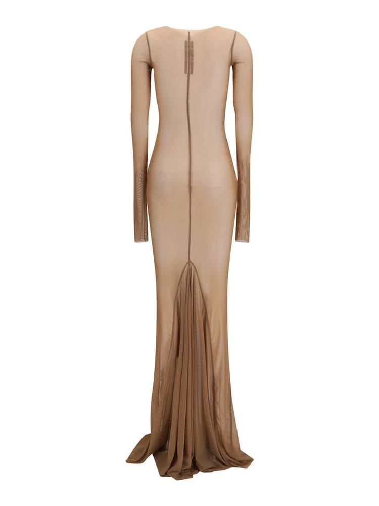 Brown Polyamide Casual Dress alternative