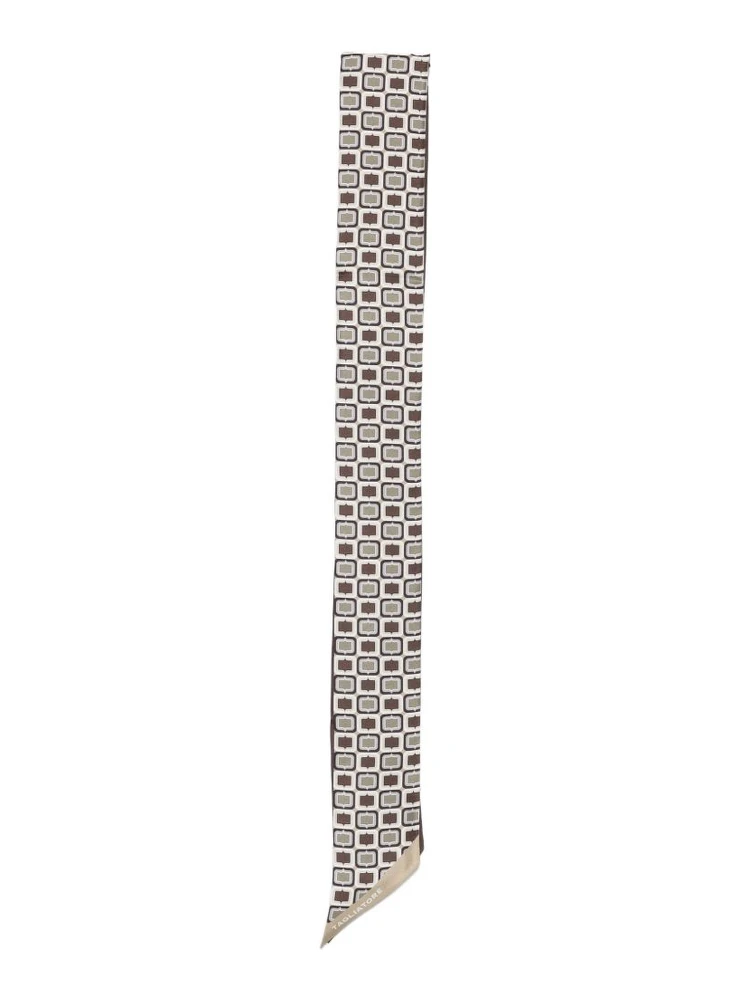 Tagliatore Scarfs Brown