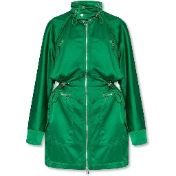 Bicolor Cotton Parka