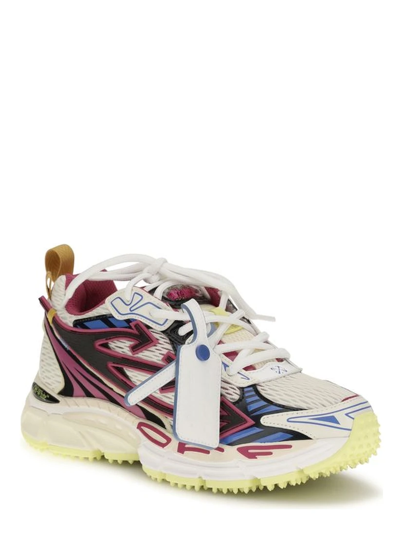 Multicolor Polyamide Athletic Sneakers
