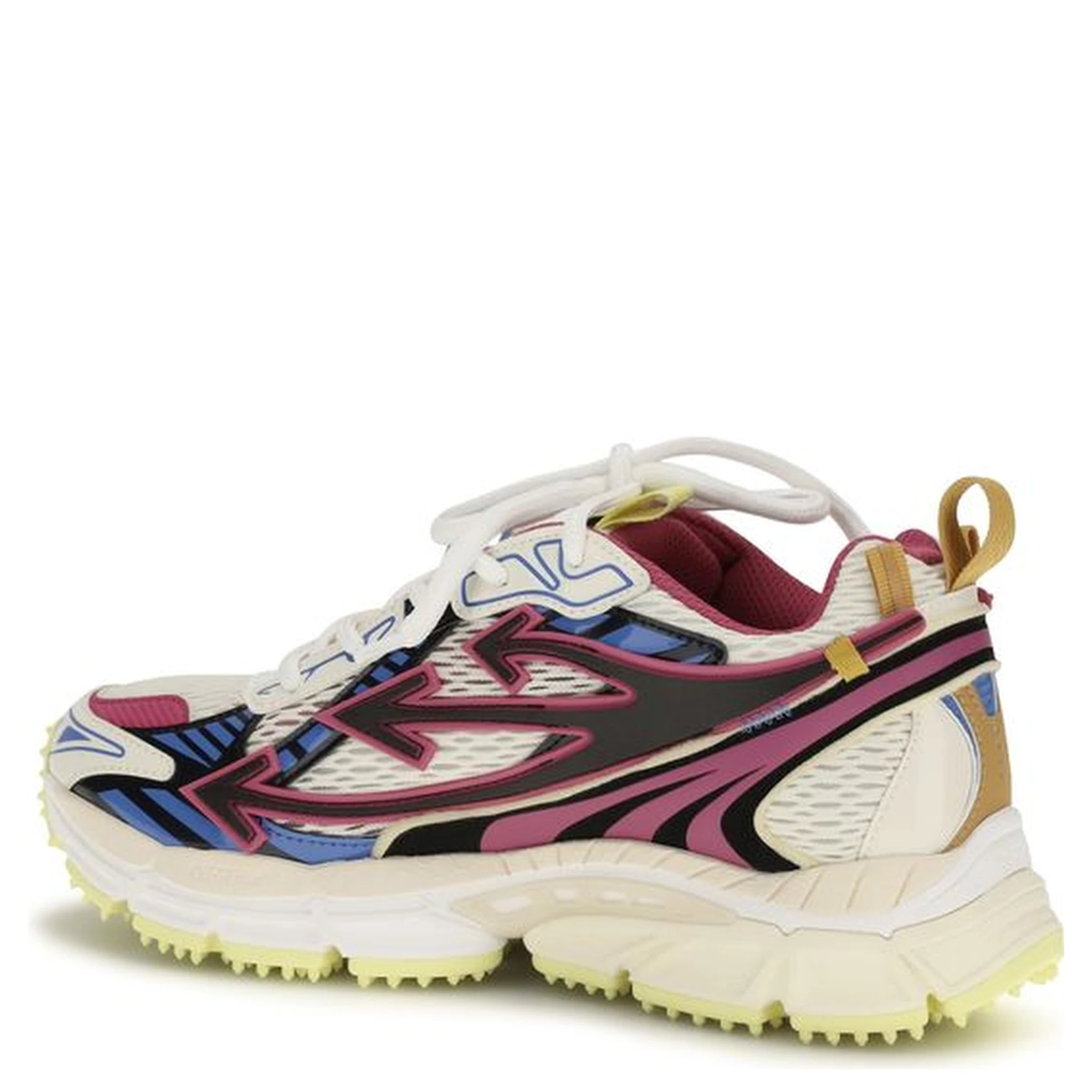 Multicolor Polyamide Athletic Sneakers
