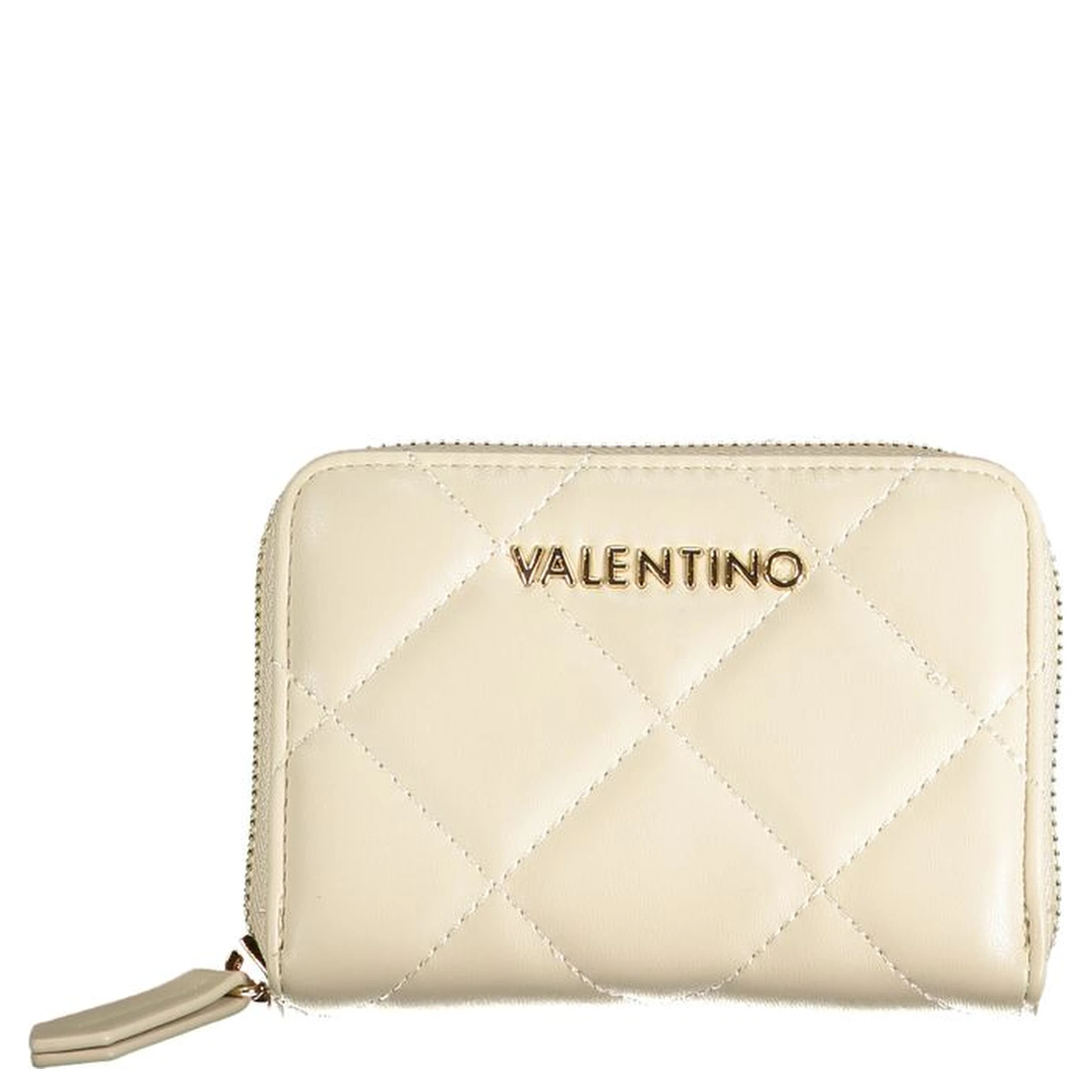 Beige Polyurethane Women Wallet