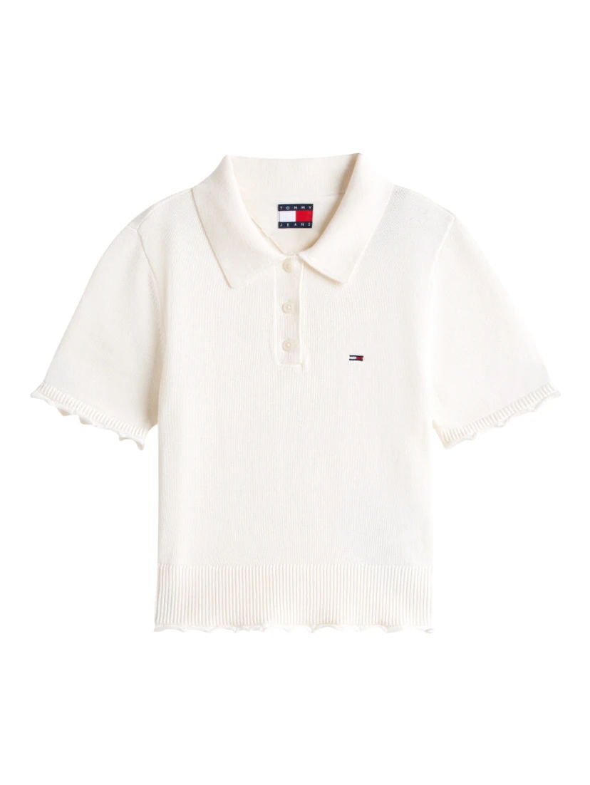 TOMMY JEANS  T-shirts and Polos White