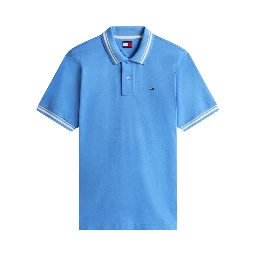 TOMMY JEANS  T-shirts and Polos Clear Blue