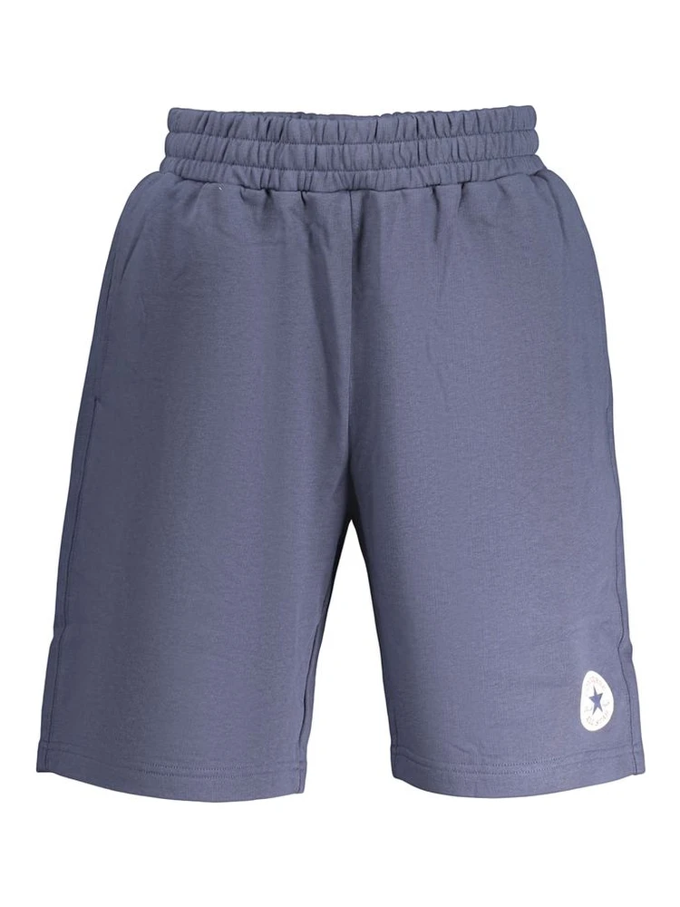Blue Cotton Shorts