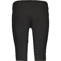 Black Cotton Shorts