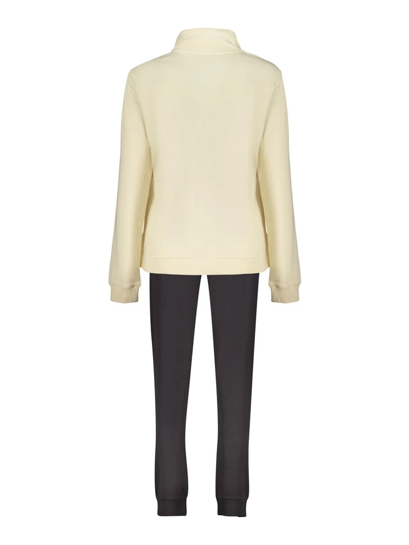 Beige Cotton Sweatshirt