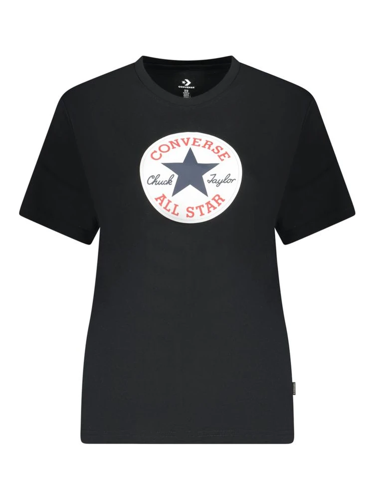 Black Cotton Polo Shirt