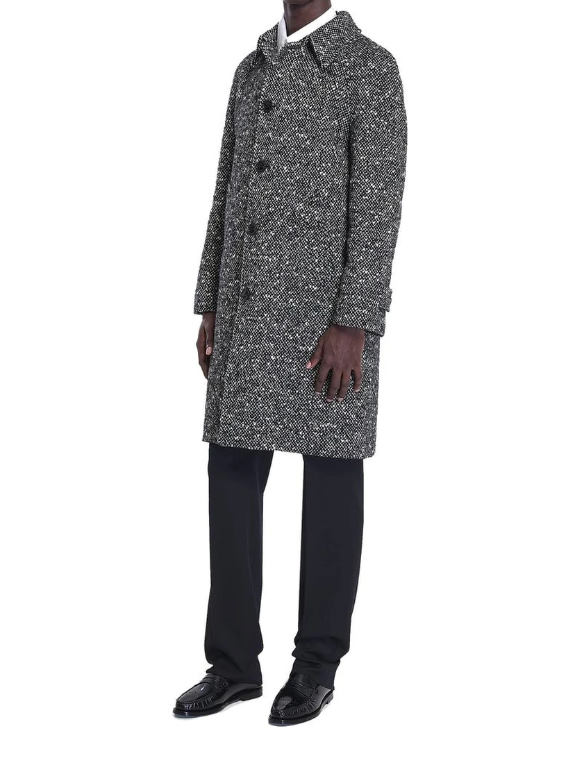 Gray Mohair Coat