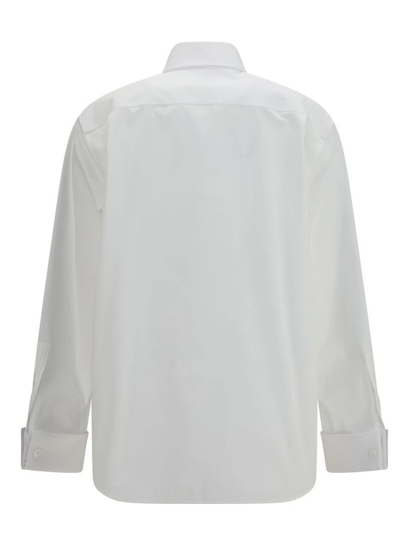 White Cotton Dress Shirt