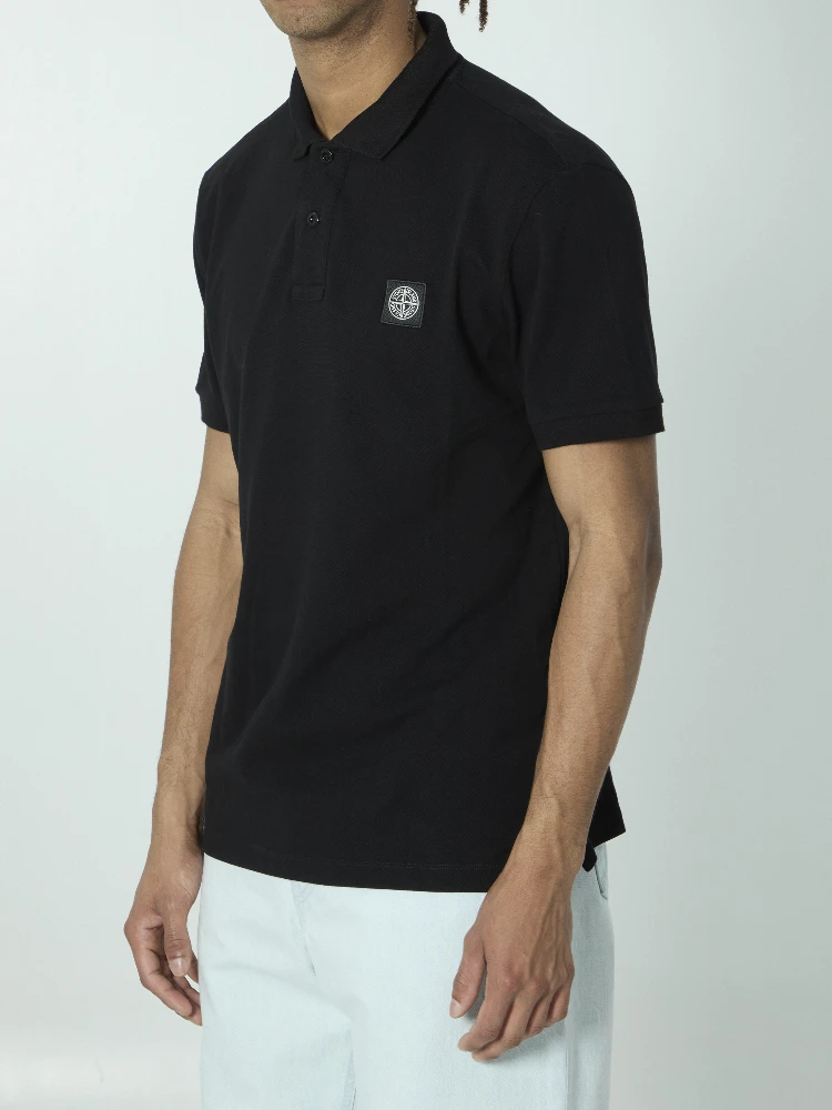 Cotton pique polo shirt alternative