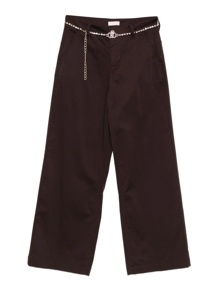 Liu Jo Trousers Brown