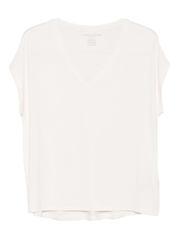 Majestic Filatures T-shirts and Polos Beige