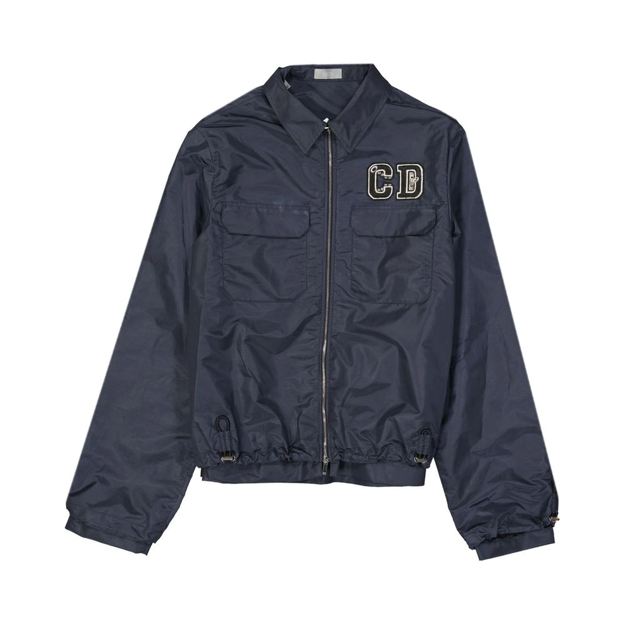 Blue Polyamide Shell Jacket