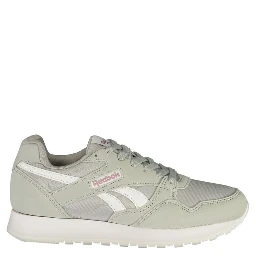 Gray Polyester Athletic Sneakers