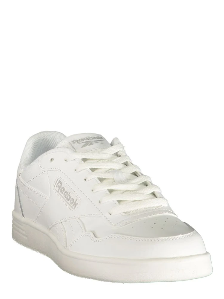 White Polyester Athletic Sneakers alternative
