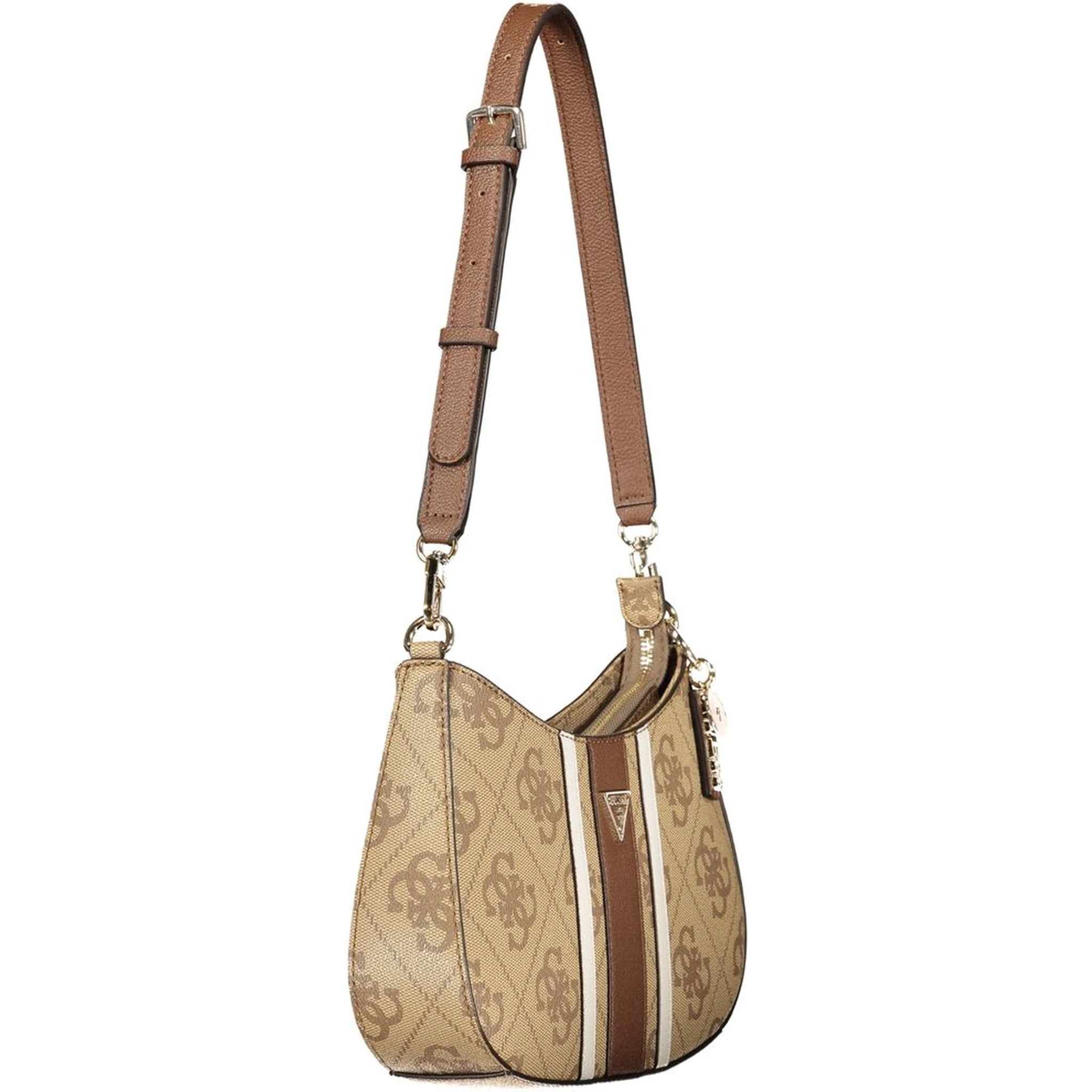 Beige Polyethylene Handbag
