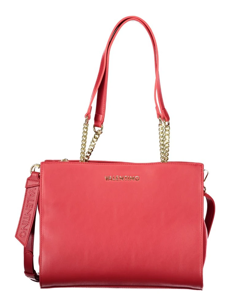 Red Polyethylene Handbag
