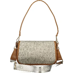 Beige Polyethylene Handbag