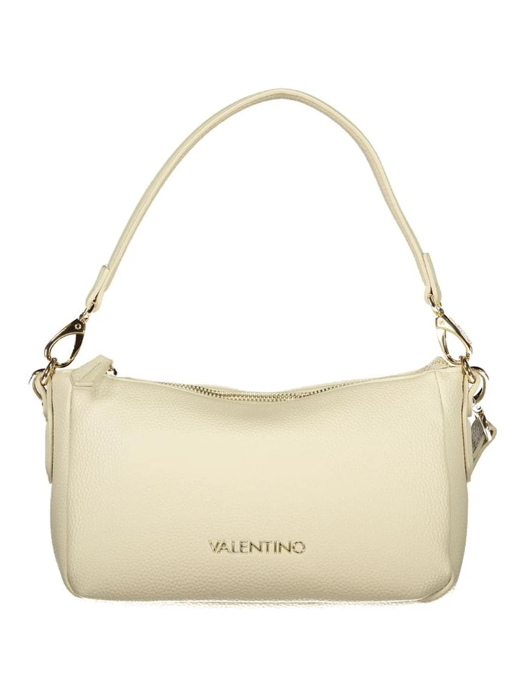 Beige Polyethylene Handbag