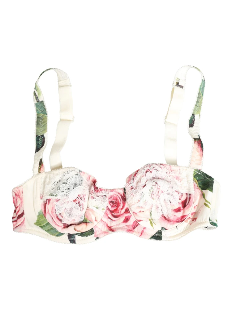Multicolor Floral Semi-Pad Underwire Underwear alternative