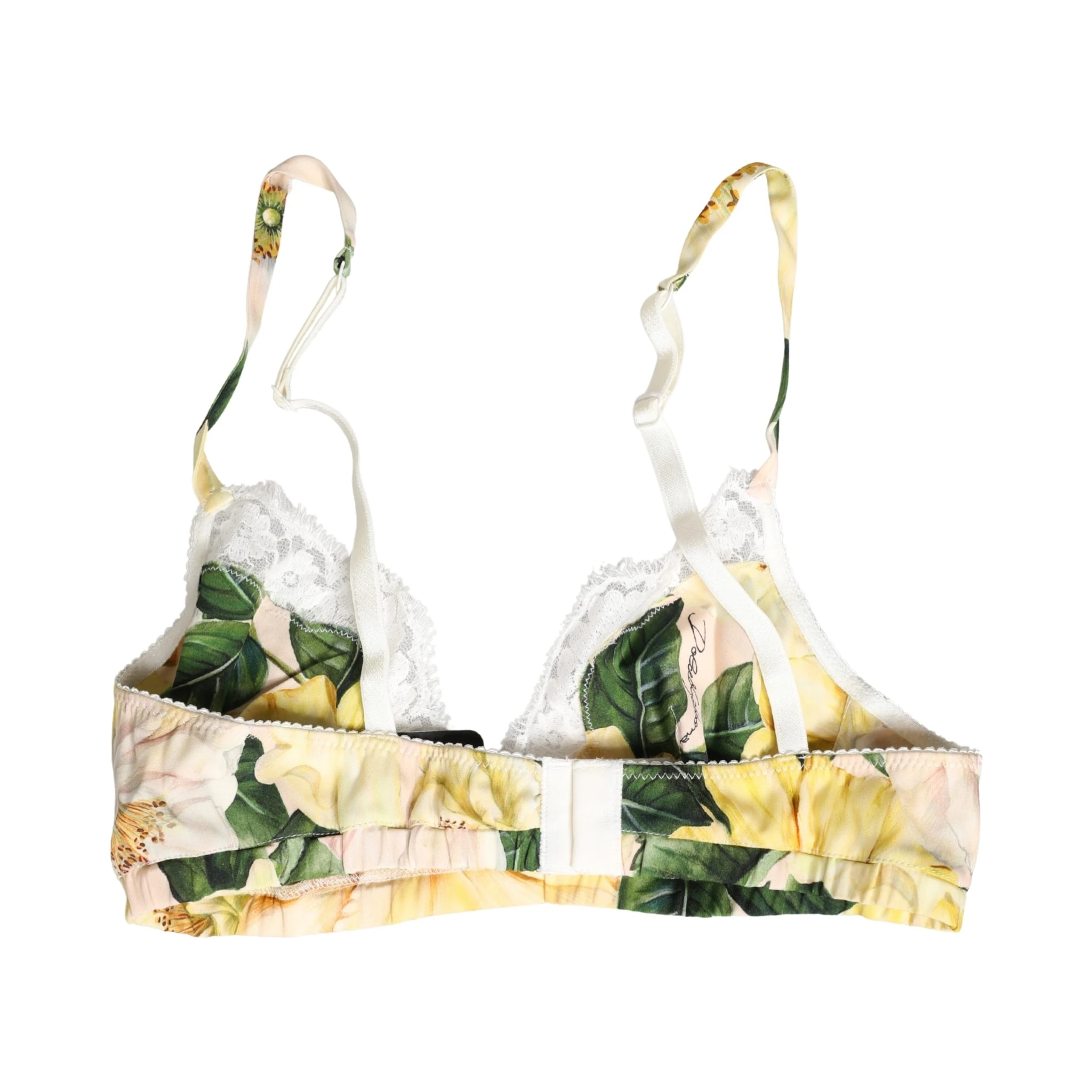 Multicolor Floral Print Soft Cup Bra Underwear