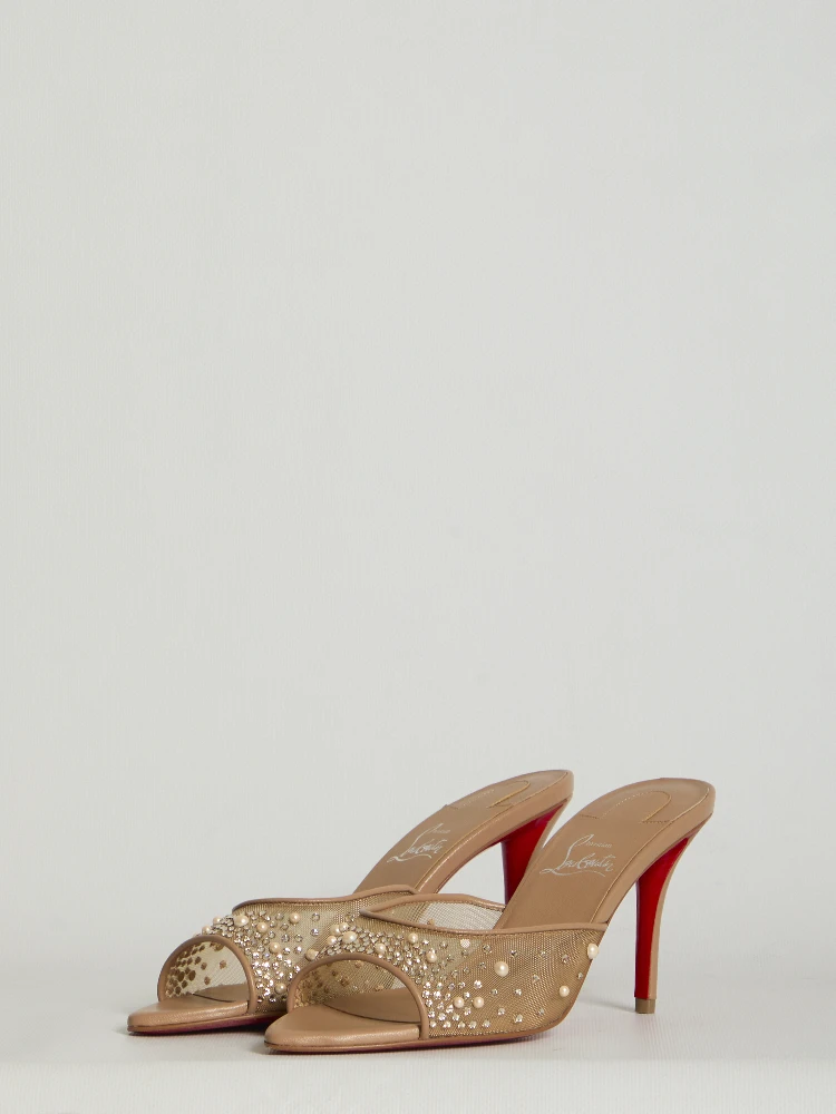 Miss Z Desgrastrass Pearl mules alternative