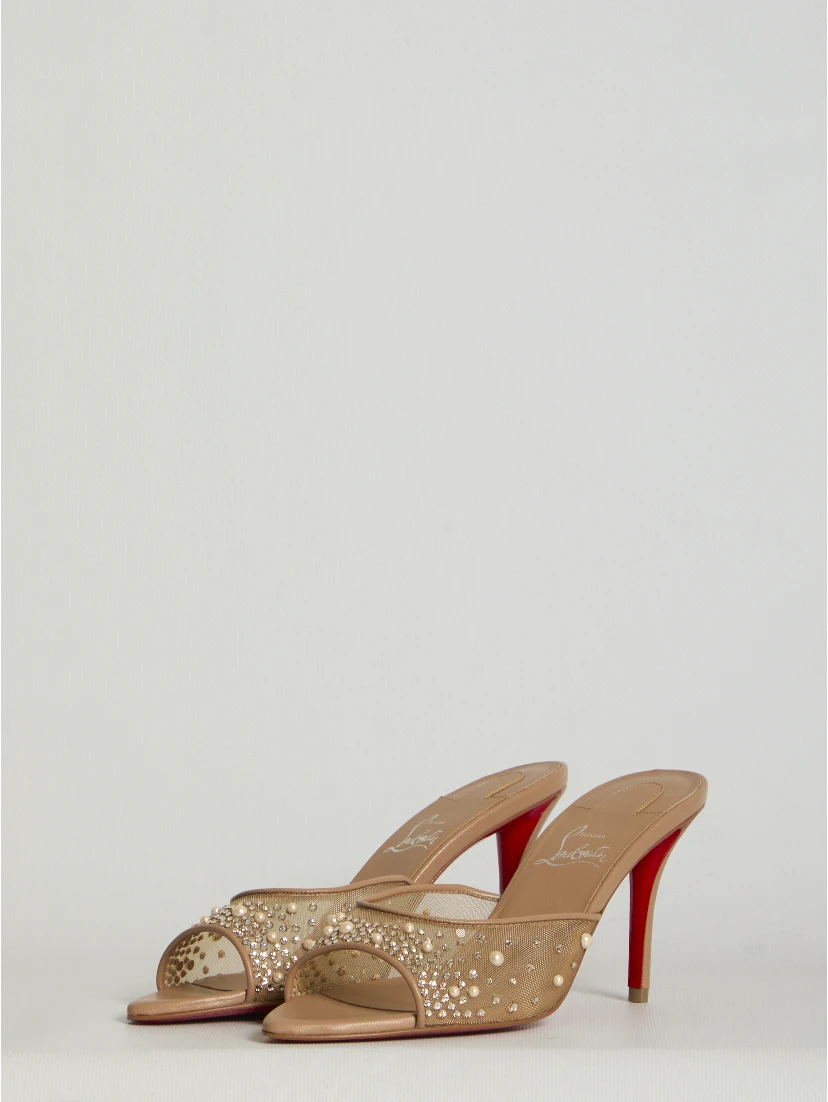 Miss Z Desgrastrass Pearl mules
