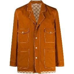 Brown Cotton Coat