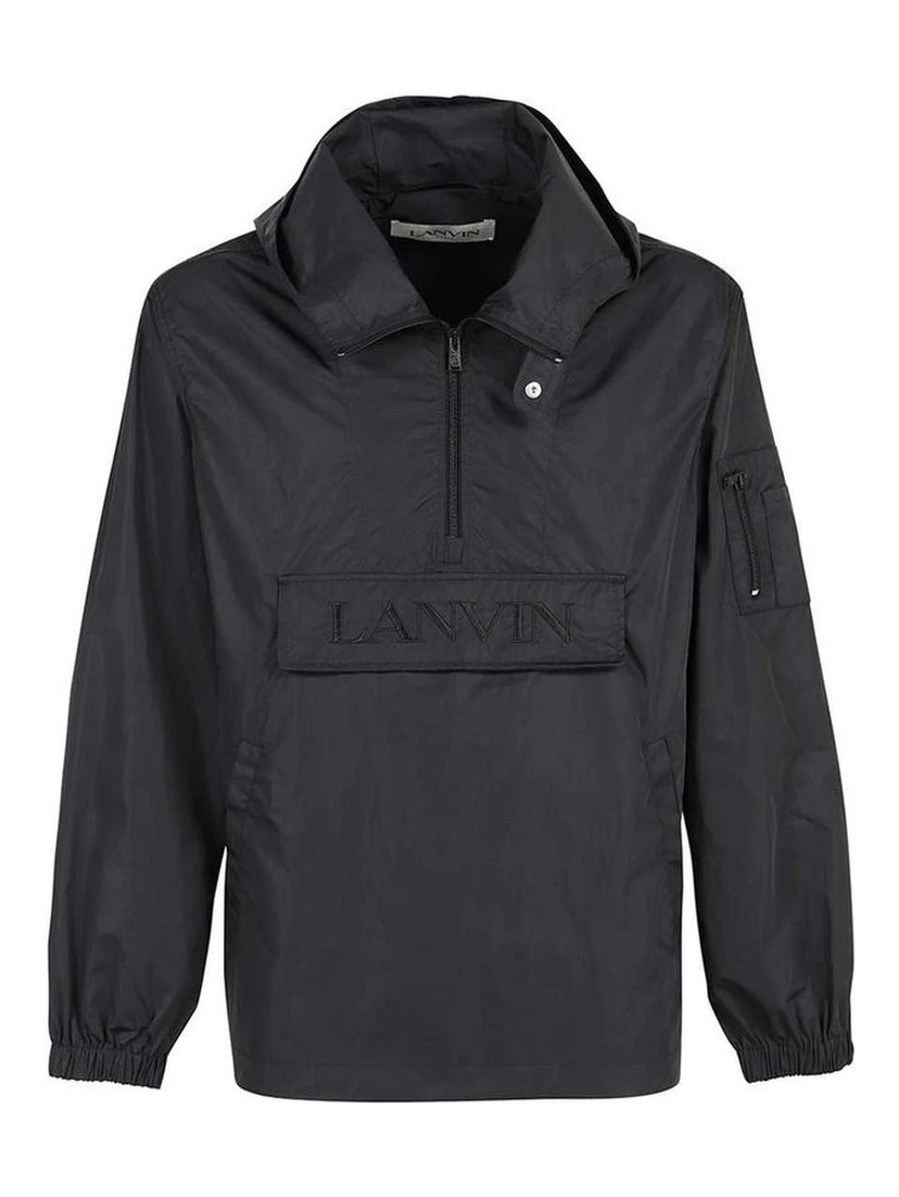 Black Polyamide Shell Jacket