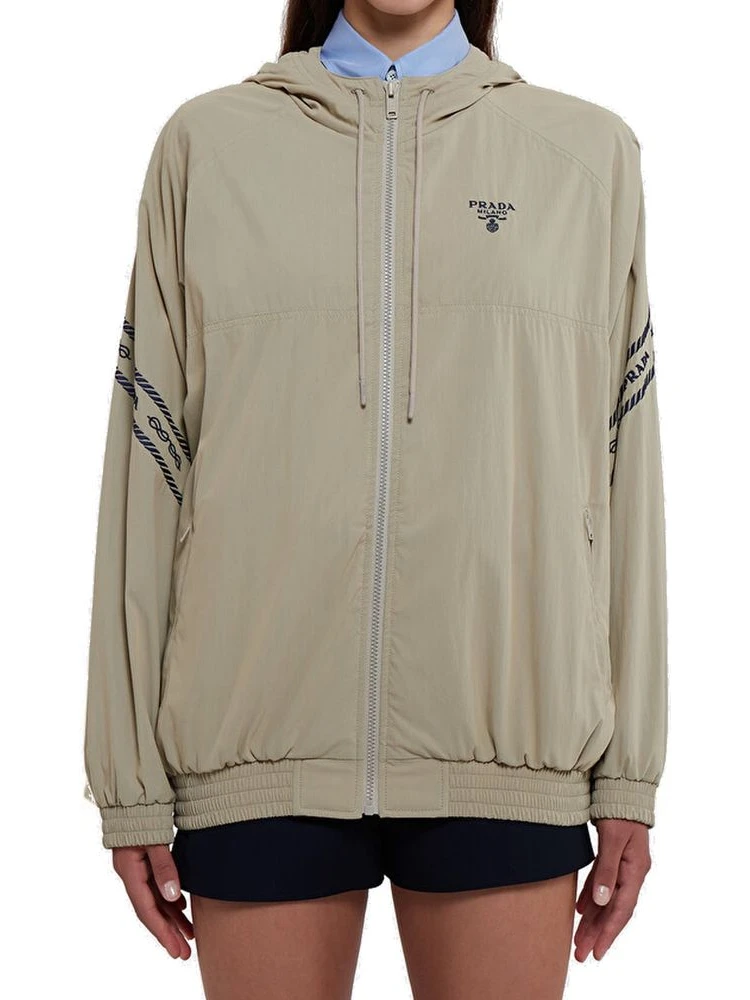 Beige Cotton Shell Jacket alternative