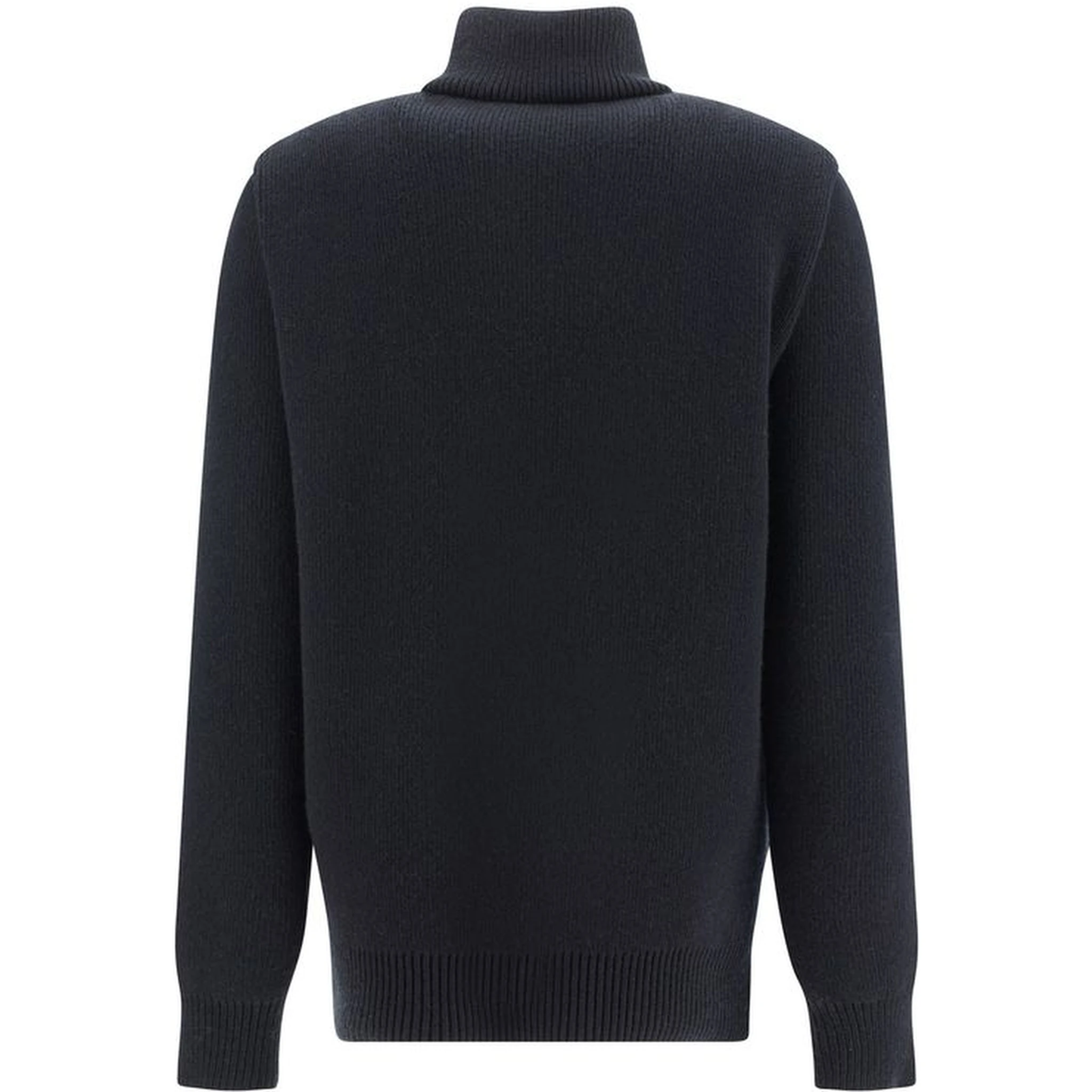 Black Lamb Fur Coat