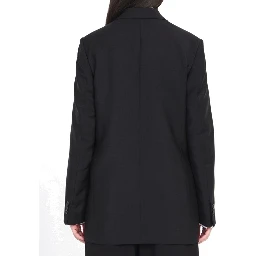 Black Mohair Coat
