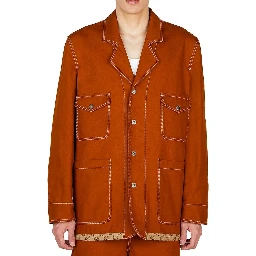 Brown Cotton Coat