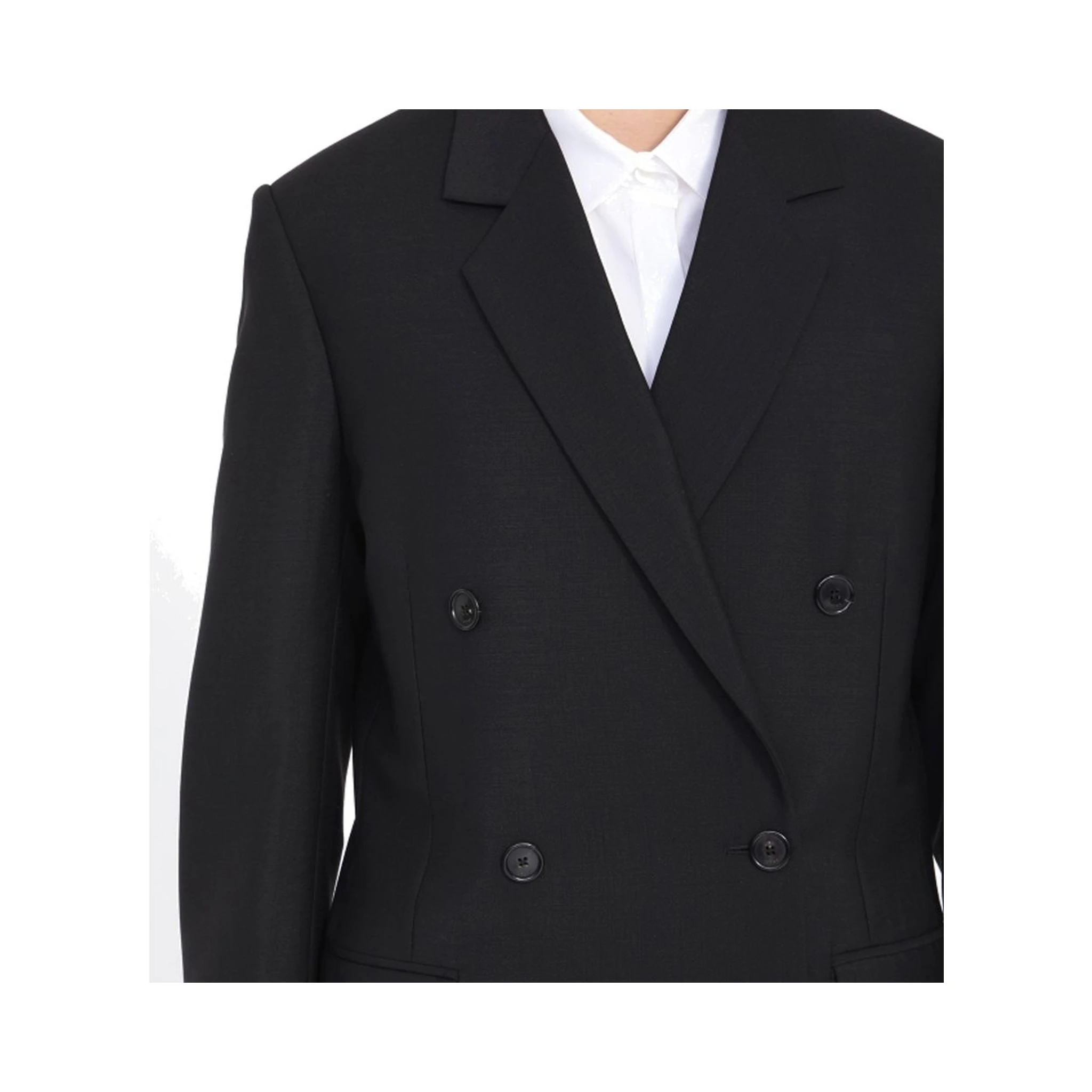 Black Mohair Coat