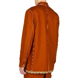 Brown Cotton Coat