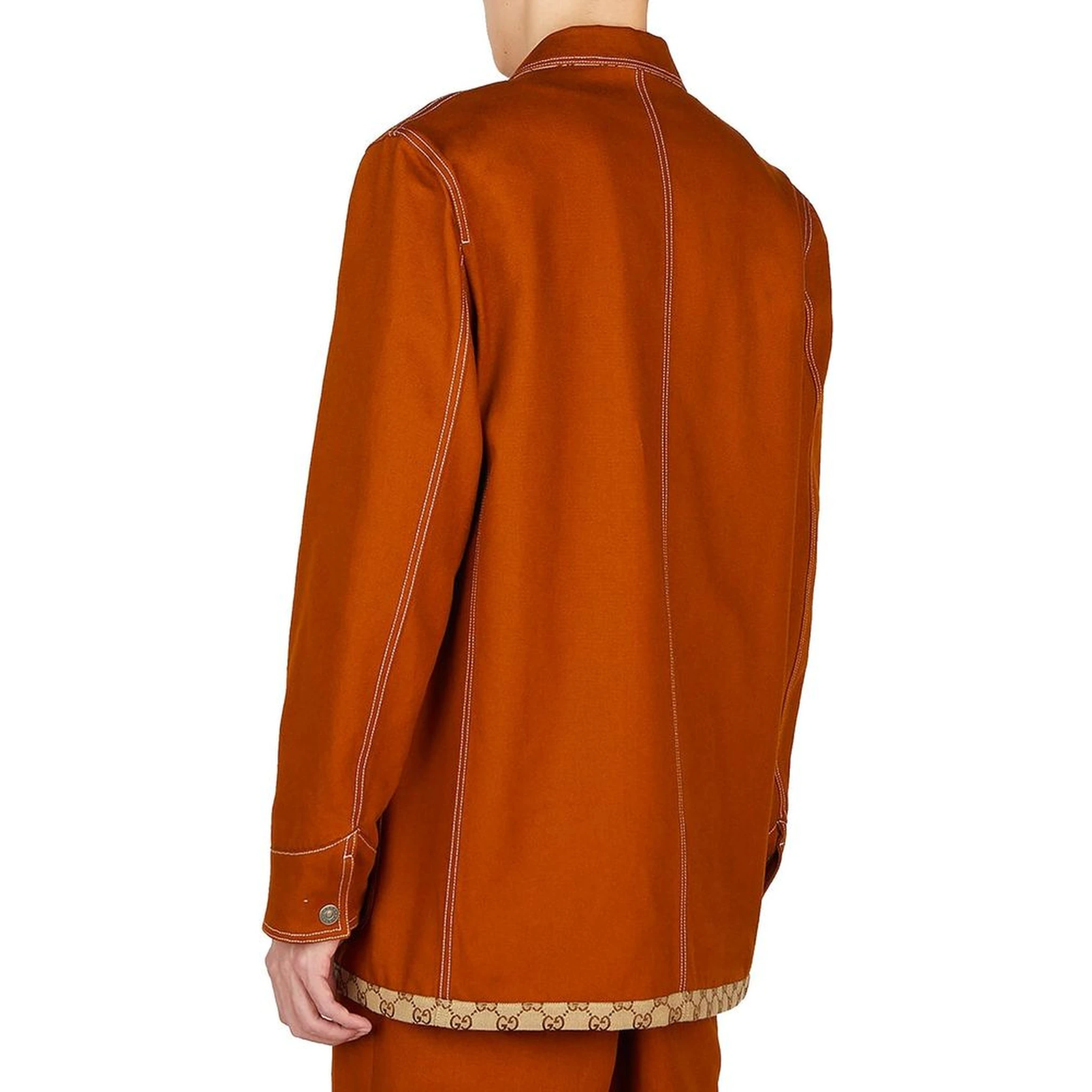 Brown Cotton Coat