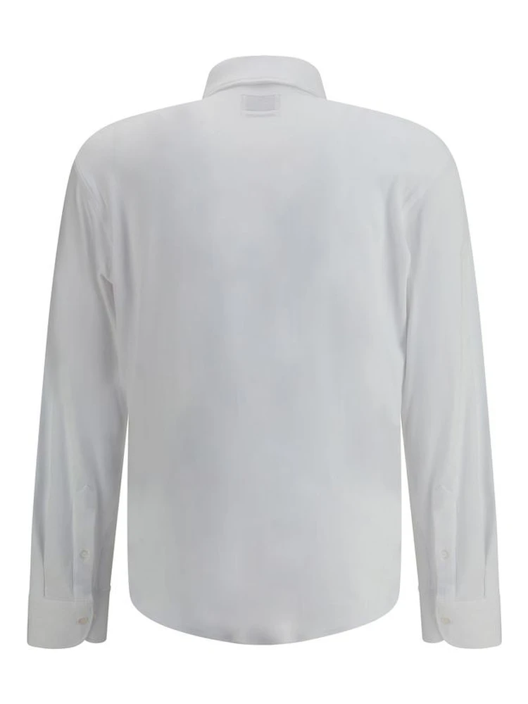 White Cotton Polo Shirt alternative