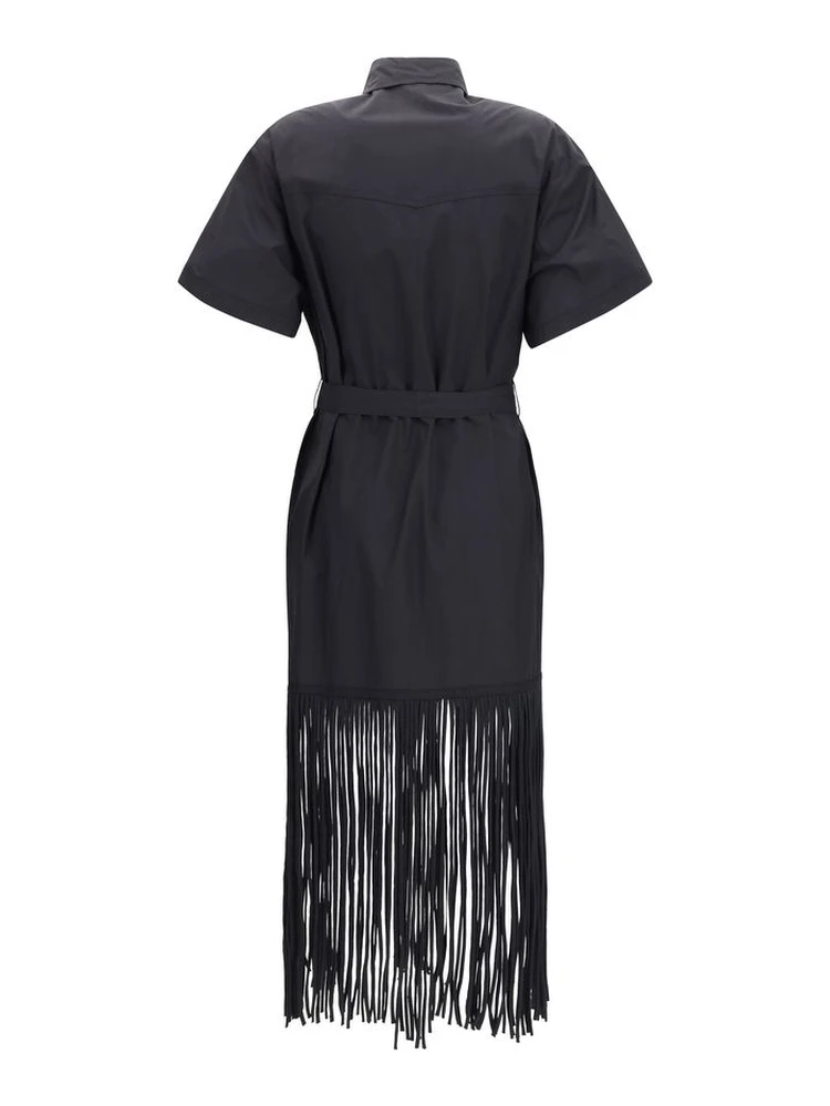 Black Cotton Casual Dress alternative