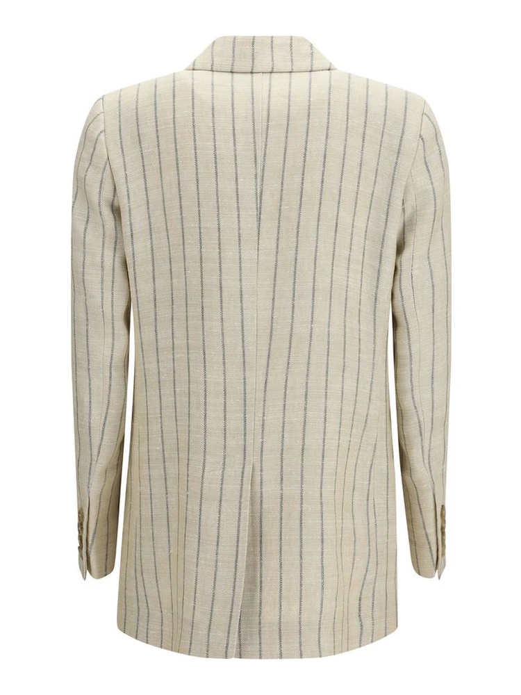 Beige Linen Blazer alternative